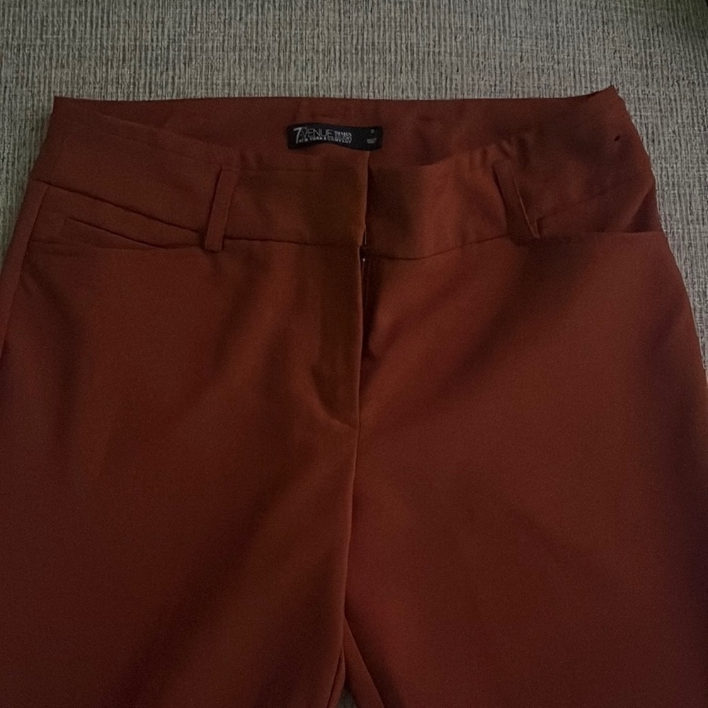 Brown 7th Avenue size 10 casual dress pants